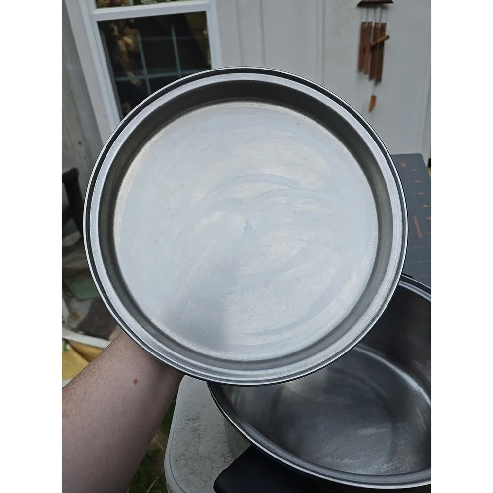 Duncan Hines Regal Ware 6 Quart 18-8 Stockpot Stainless Steel 3 Ply W/ Lid Used